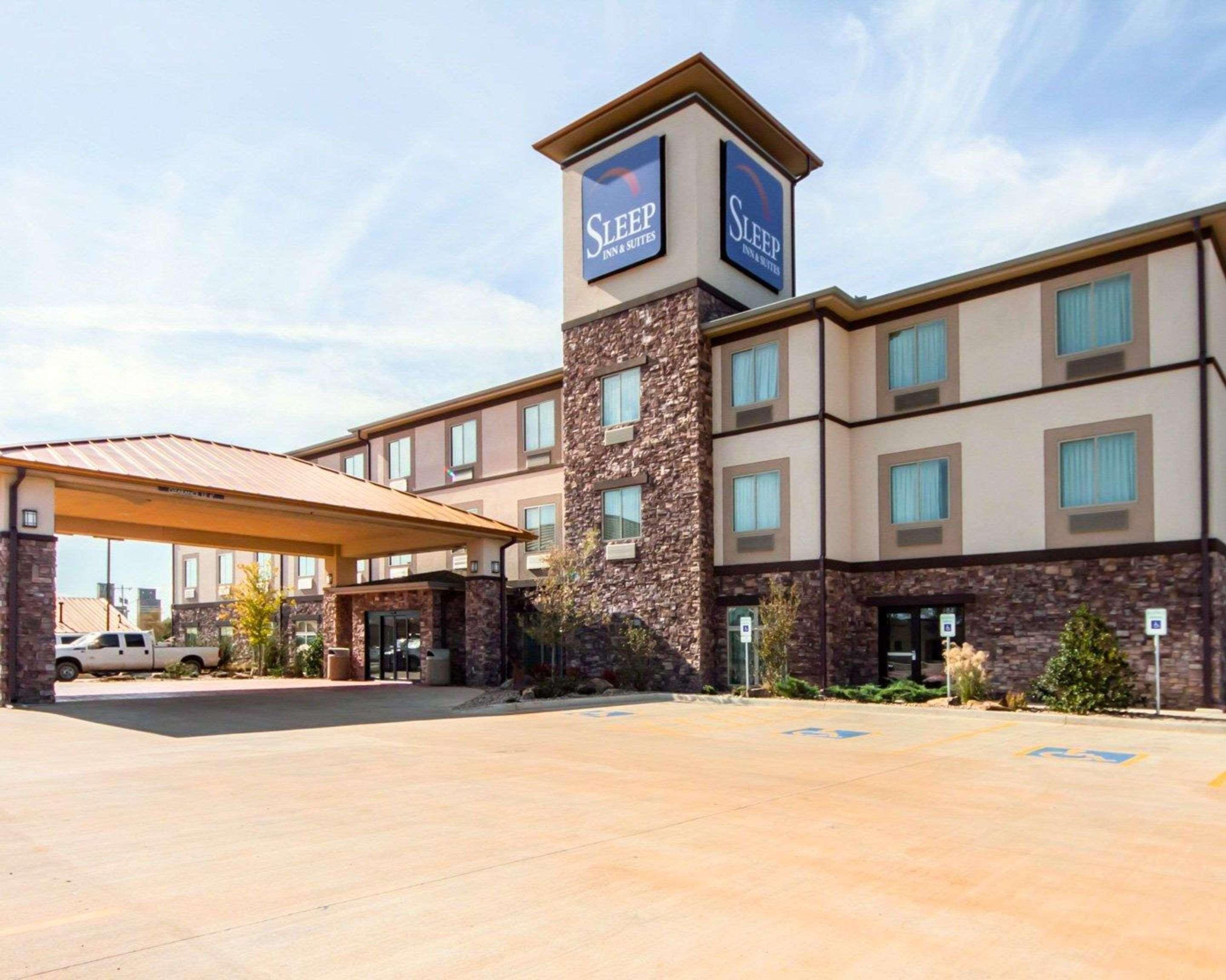 Sleep Inn & Suites Hennessey North Exterior foto