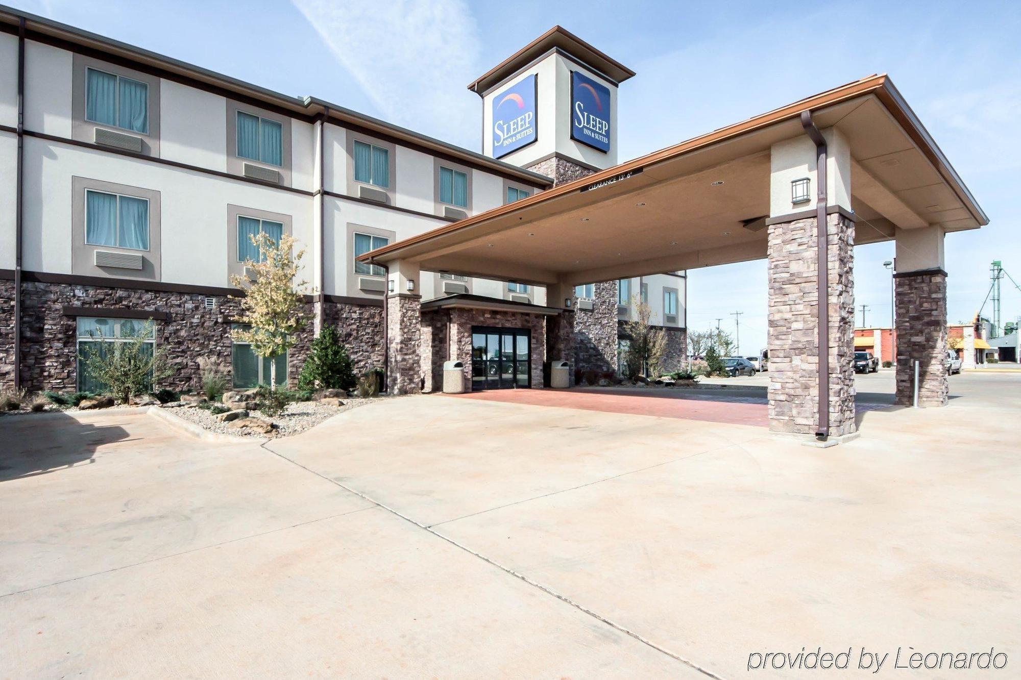 Sleep Inn & Suites Hennessey North Exterior foto