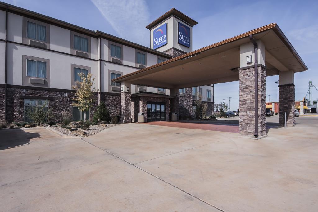 Sleep Inn & Suites Hennessey North Exterior foto